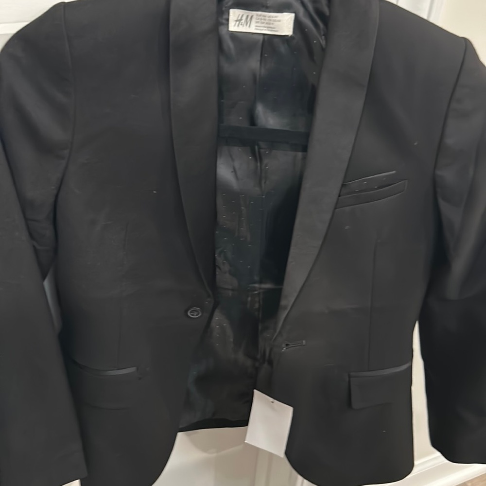 BOYS tuxedo jacket H&M